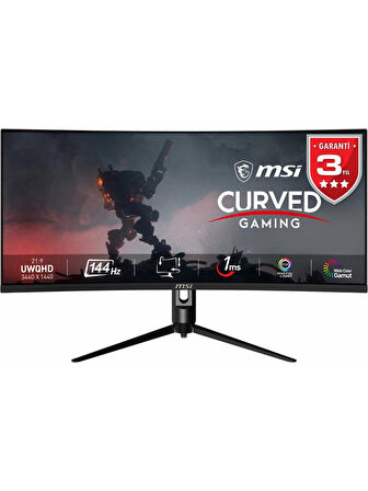 MSI MSI Optix MAG342CQR 34" 1 ms WQHD Curved 144 Hz Oyuncu Monitörü