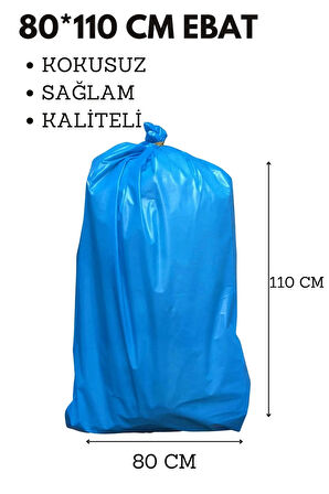 10’lu 80x110 Mavi Taşıma Taşınma Çuvalı 1 Adet 45x100 Koli Bandı 1 Kg Ambalaj Kağıdı Taşınma Seti