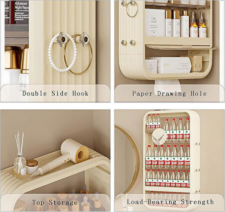 Duvara Monte Depolama Rafı