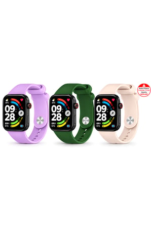 Xiaomi Redmi Watch Redmi Watch 4/5/6 & 6 Active / Lite & Smart Band 10 Pro / 9 Pro / 8 Pro Uyumlu 3'lü Spor Silikon Kordon Kayış Set