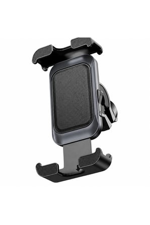 Motosiklet Bisiklet Scooter ATV Vista Telefon Tutucu Universal Kıskaçlı Gidon Telefon Tutucu 360° Dönebilen Kaymaz Silikon 4.5-7.0 İnç