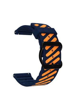 Samsung Galaxy Watch 3 S3 Frontier 46mm 45mm Uyumlu Silikon Hibrit Çift Renk Kordon Kayış