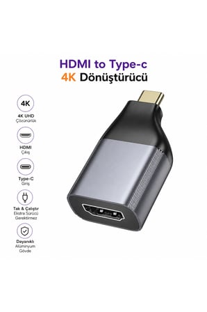 7 Port USB 3.0 Çoklayıcı Hub 7in2 Type-C / USB Çevirici Adaptör Hızlı Veri Transferi Laptop MacBook TV Uyumlu