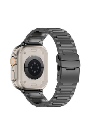 Apple Watch 11 10 46mm 9 8 7 6 SE Ultra 2 3 Uyumlu 44-45-49mm Premium Titan Paslanmaz Çelik Kordon