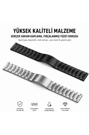 Huawei Watch Gt2 Gt2e Gt3 Gt4 Gt 5 Gt6 Gt7 Pro Se Elite 46mm Uyumlu 22mm Ultra Hafif Titanyum Metal Kordon