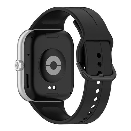 Xiaomi Redmi Watch 4 5 6 / Xiaomi Smart Band 9 Pro 8 Pro Uyumlu Tokalı Çizgi Desenli Silikon Kordon