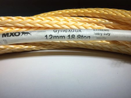 Dux 12mm 18.8ton sentetik vinç halatı