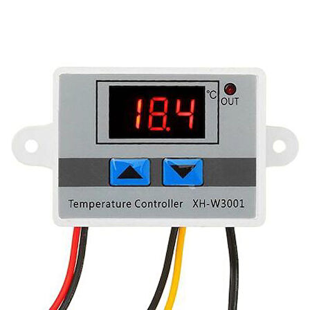 Diyotlab XH-W3001 12V DC Dijital Termostat 120W