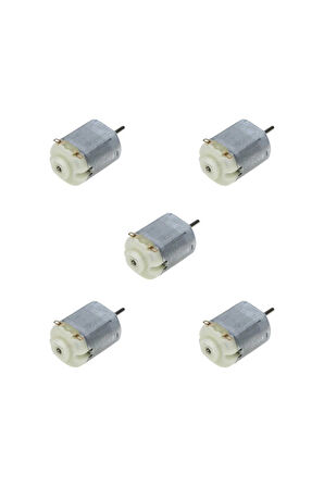 Diyotlab 5 Adet 3-6v Dc Oyuncak Motoru