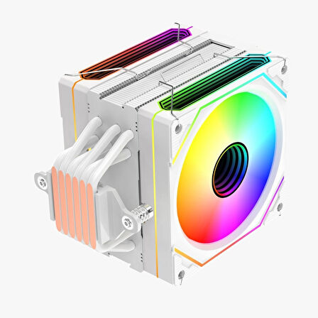 DARYUN LC120B ISI GÖSTERGELİ FUL ARGB 2X FAN 6 BAKIR BORULU HAVA SOĞUTUCU