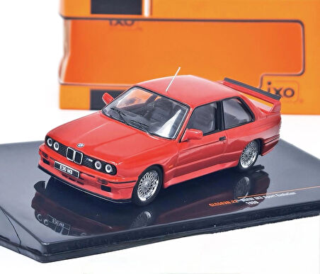  IXO 1:43 BMW M3 E30 Sport Evolution 1990 - Diecast Model Araba