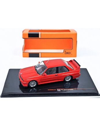  IXO 1:43 BMW M3 E30 Sport Evolution 1990 - Diecast Model Araba
