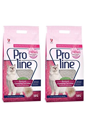 Proline Kedi Kumu Pudra Kokulu 10 Lt 2 Adet