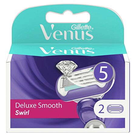 Gillette Venus Swirl Yedek Kadın Tıraş Bıçağı 2'li