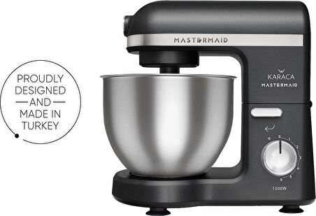Karaca Mastermaid Chef Stand Mikser Parlak Siyah 1500 W 5 l