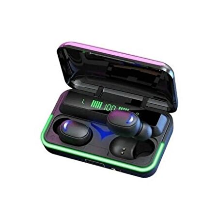 E10 Bluetooh Kulaklık Dijital Göstergeli Stereo Dokunmatik HD Ses