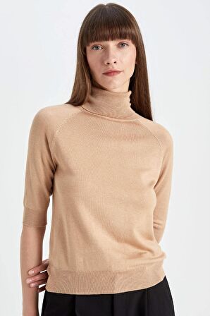 DeFacto Regular Fit Balıkçı Yaka Basic Kazak U8280AZ24AUBG261