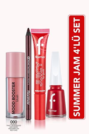 Flormar Summer Jam 4'lü Makyaj Seti