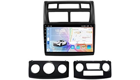 Kia Sportage (2007-2010) Uyumlu Android Multimedya Sistemi – 4 Çekirdek İşlemci, 4GB RAM, 64GB Hafıza, CarPlay & Android Auto, Geri Görüş Kamerası