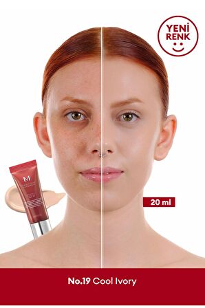 Mükemmel Kapatıcılık Sunan Çok Fonksiyonlu M Perfect Cover BB Cream Ex SPF42 PA+++ No.19 (20ml)