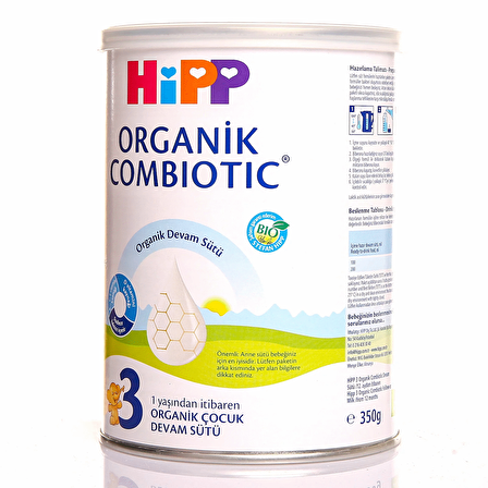 Hipp Organik Combiotic 3 Prebiyotik Bebek Sütü 10 + Ay 350 gr