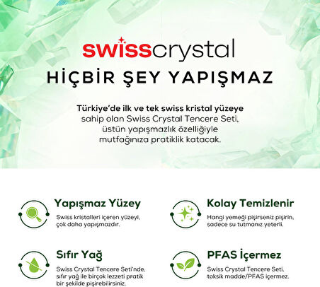 Karaca X Refika Birgül Swiss Crystal Wok Tava 28 Cm Creamy
