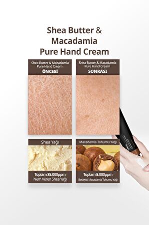 Besleyici El Kremi Kundal Shea Butter & Macadamia Pure Hand Cream Aroma Edition 50ml (Jasmine Woody)