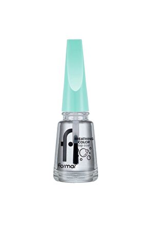 Flormar Nefes Alabilen Son Kat Tırnak Cilası- Breathing Color Nail Enamel -000 Top Coat- 4251903325516