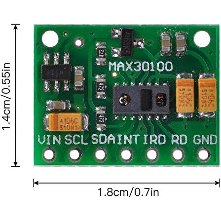 MAX30100 Nabız Sensör Modülü