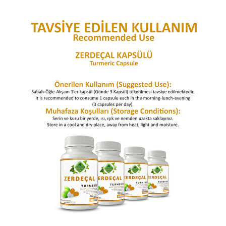 Zerdeçal Kapsül (Turmeric Capsule)