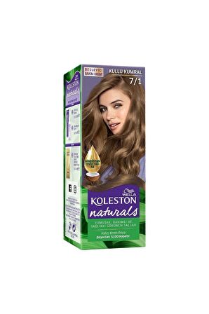 Koleston Naturals Saç Boyası 7/1 Küllü Kumral x2'li Set