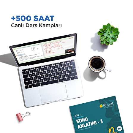 Raunt YKS 2027 Sayısal Erken Başlangıç Paketi (11. Sınıf - Mezun) | 2 Yıl Takip, Koçluk ve Kamplar Dahil