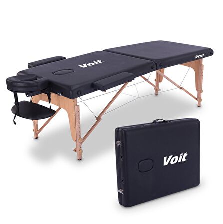 Voit 55003 Siyah Çanta Tipi Lux Masaj Masası