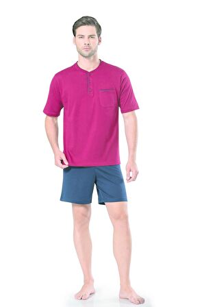 Pierre Cardin Erkek Kısa Kollu Penye Pijama