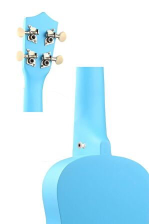 Midex UKX-233BL Mavi Concert Ukulele (Askı Çanta Metod Pena)