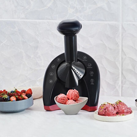 Karaca Frozen Healthy Ice Cream Machine Sağlıklı Dondurma Ve Sorbe Makinesi Cranberry