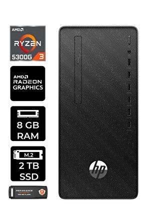 HP 295 G9 RYZEN 3 5300G 8GB RAM 2TB SSD FDOS 6D391EA MASAÜSTÜ PC & PER4 BELLEK