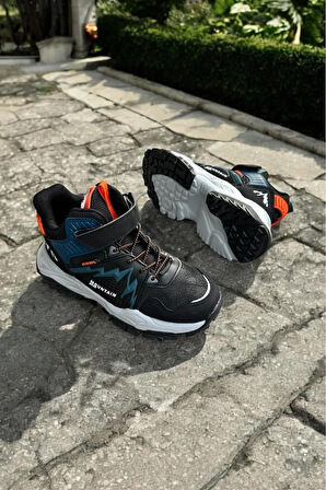 erkek çocuk botu kaymaz taban su soguk geçirmez hafif taban Çok Renkli / 31