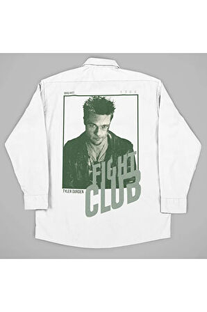 Fight Club Tyler Durden Baskılı Unisex Film Karakteri Gömlek