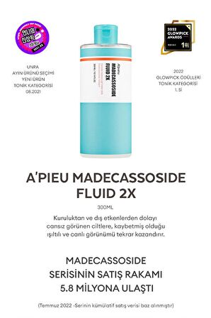 Hassas Ciltler İçin Nemlendirici  Esans 200ml Madecassoside Fluid