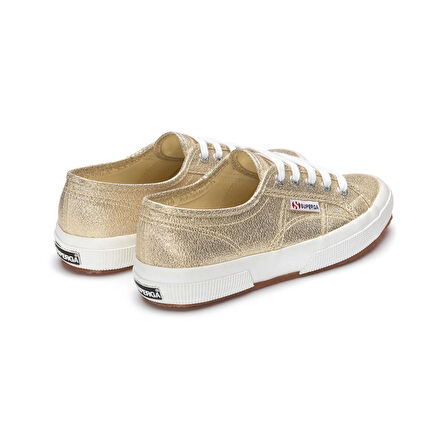 Superga ALTIN Kadın Keten Ayakkabı 2750-LAMEW  X01