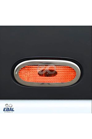 Mercedes Sprinter W906 Krom Yan Reflektör Çerçevesi 6 Prç. 2006-2018 Arası P.Çelik