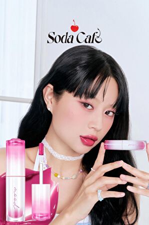 Kalıcı, Parlak Pigmentli Peripera Ink Mood Glowy Tint (#26 Why So Berry) (Soda Cafe)