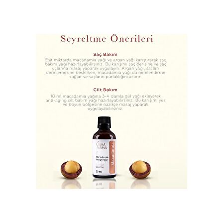 Onka Farma Macadamia Yağı 