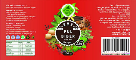 Pul Biber 100gr