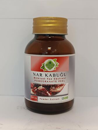 Nar Kabuğu Toz Ekstresi Cam 100 Gr
