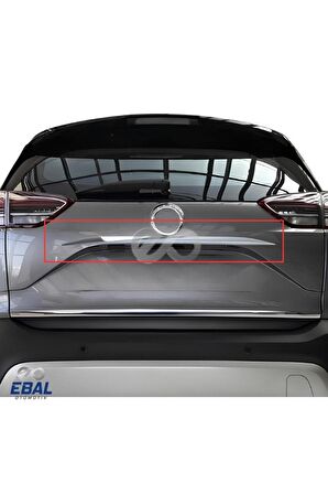 Opel Crossland X Krom Bagaj Çıtası 2017 > P.çelik