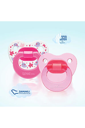Wee Baby 2’li Damaklı Emzik No:1 Kız