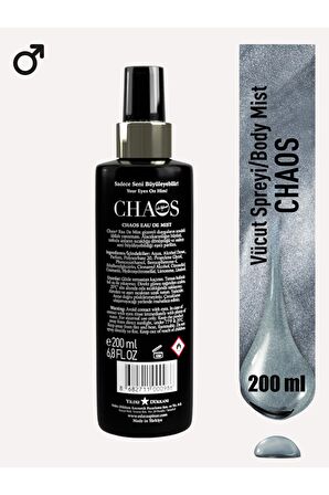 Eda Taşpınar Chaos Body Mist - 200 ML