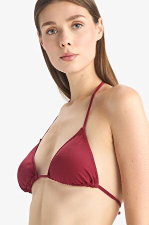 DeFacto Regular Fit Üçgen Bikini Üstü-Fall in Love T3666AZ25SMBR285